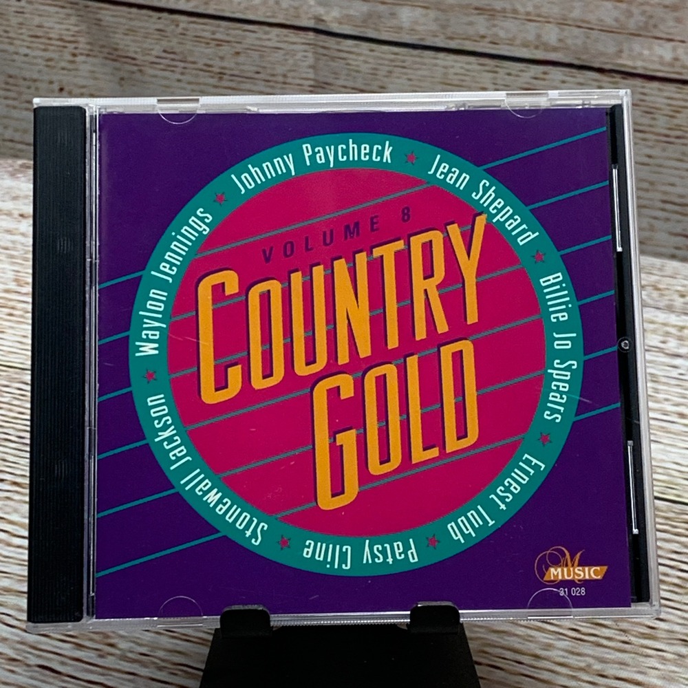 Country‎ Gold Volume 8 [1994 CD Compilation] Johnny Paycheck Patsy Cline